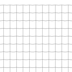 Clôture euro Acier 10 x 0,8 m Gris  549820549820