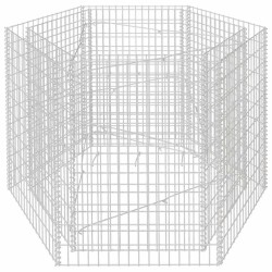 Lit surélevé à gabion hexagonale 160x140x100 cm 549825549825