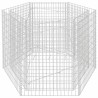 Lit surélevé à gabion hexagonale 160x140x100 cm 549825549825