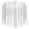 Lit surélevé à gabion hexagonale 160x140x100 cm 549825549825