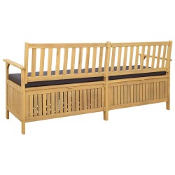 Banc de rangement avec coussin avec stockage 170 x 63 x 84 cm 549844549844