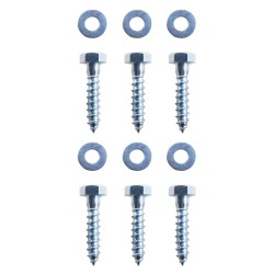 Piquet de sol en forme de L 2 pcs Acier galvanisé 5 x 5 x 50 cm 549867549867