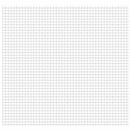 Clôture de jardin sertie Acier inoxydable 50x50 cm 21x21x2,5 mm 549869549869