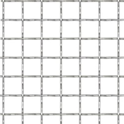 Clôture de jardin sertie Acier inoxydable 50x50 cm 21x21x2,5 mm 549869549869