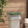 Cache-pot de jardin 5 pcs Argent 50 x 50 x 15 cm 549886549886
