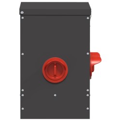 Mangeoire pour poules 2 pcs Noir 40,5 x 25 x 38 cm 549899549899