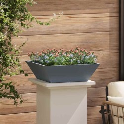 Cache-pot de jardin 5 pcs Anthracite 50 x 50 x 15 cm 549913549913