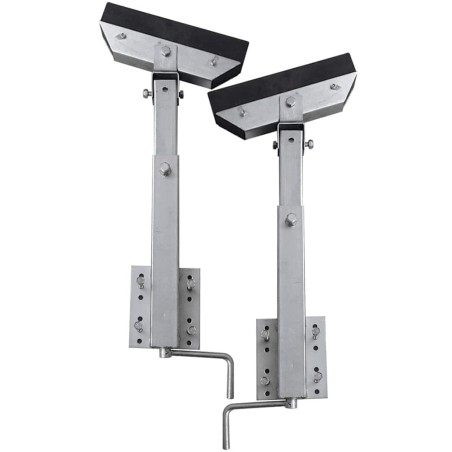 Set de 2 supports à barre inclinable 63 - 88 cm pour remorque à bateau 549934549934