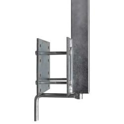 Set de 2 supports à barre inclinable 63 - 88 cm pour remorque à bateau 549934549934