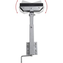 Set de 2 supports à barre inclinable 63 - 88 cm pour remorque à bateau 549934549934