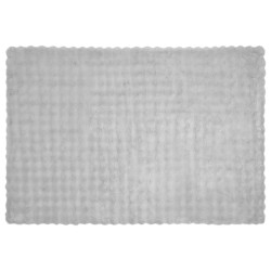 Couverture antidérapante en fausse de lapin Olite 4 pcs Gris 549952549952