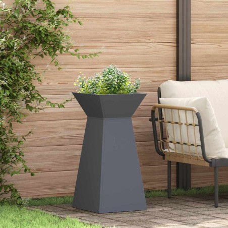 Jardinière à pilier Anthracite 35 x 35 x 73 cm 549957549957