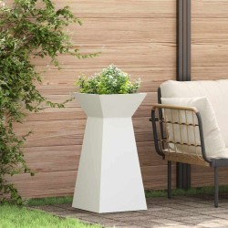Jardinière à pilier 2 pcs Blanc 35 x 35 x 73 cm 549961549961
