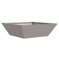 Cache-pot de jardin 5 pcs Rouillé 50 x 50 x 15 cm 549968549968