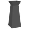 Jardinière à pilier 2 pcs Noir 40 x 40 x 100 cm 549969549969