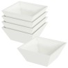 Cache-pot de jardin 5 pcs Blanc 40 x 40 x 15 cm 549971549971