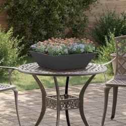 Cache-pot de jardin 5 pcs Noir 50 x 50 x 15 cm 549973549973