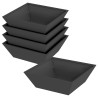 Cache-pot de jardin 5 pcs Noir 50 x 50 x 15 cm 549973549973