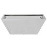 Cache-pot de jardin 5 pcs Argent 40 x 40 x 15 cm 549981549981