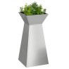 Jardinière à pilier Argent 35 x 35 x 73 cm 549991549991