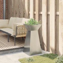 Jardinière à pilier Argent 35 x 35 x 73 cm 549991549991