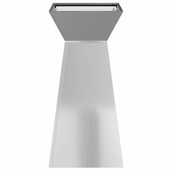 Jardinière à pilier 2 pcs Argent 35 x 35 x 73 cm 549992549992