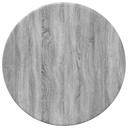 Plateau de table Gris Sonoma Ø 30 x 1,5 cm Bois d'ingénierie 550003550003