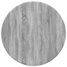 Plateau de table Gris Sonoma Ø 30 x 1,5 cm Bois d'ingénierie 550003550003