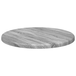 Plateau de table Gris Sonoma Ø 30 x 1,5 cm Bois d'ingénierie 550003550003