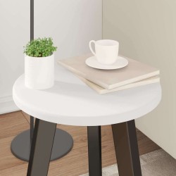 Plateau de table Blanc Ø 30 x 1,5 cm Bois d'ingénierie 550008550008