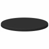 Plateau de table Noir Ø 30 x 1,5 cm Bois d'ingénierie 550009550009