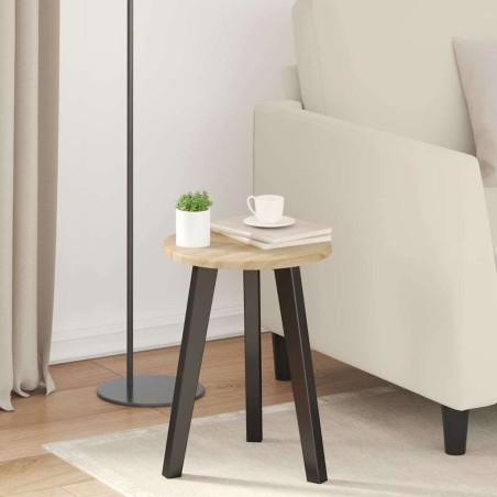 Plateau de table Chêne sonoma Ø 30 x 1,5 cm Bois d'ingénierie 550010550010