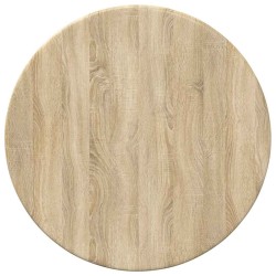 Plateau de table Chêne sonoma Ø 30 x 1,5 cm Bois d'ingénierie 550010550010