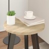 Plateau de table Chêne sonoma Ø 30 x 1,5 cm Bois d'ingénierie 550010550010
