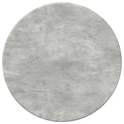 Plateau de table Gris béton Ø 30 x 1,5 cm Bois d'ingénierie 550011550011