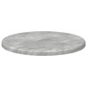 Plateau de table Gris béton Ø 30 x 1,5 cm Bois d'ingénierie 550011550011
