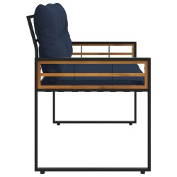 Banc à couches en bois Uni Bleu marine 114 x 55 x 77 cm 550026550026