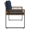 Banc à couches en bois Uni Bleu marine 114 x 55 x 77 cm 550026550026