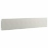 Bordures de pelouse 30 pcs 20x103 cm acier inoxydable 550029550029
