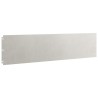 Bordures de pelouse 20 pcs 25x103 cm acier inoxydable 550044550044