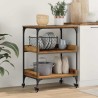 Chariot de cuisine Bois Ancien 60 x 41 x 80,5 cm 550047550047