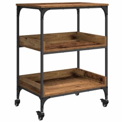 Chariot de cuisine Bois Ancien 60 x 41 x 80,5 cm 550047550047