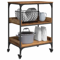 Chariot de cuisine Bois Ancien 60 x 41 x 80,5 cm 550047550047