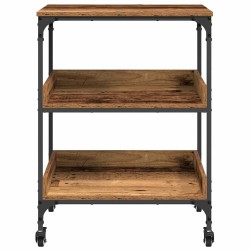 Chariot de cuisine Bois Ancien 60 x 41 x 80,5 cm 550047550047