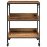 Chariot de cuisine Bois Ancien 60 x 41 x 80,5 cm 550047550047