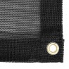 Filet de conteneur PEHD 3 x 5 m Noir 550060550060