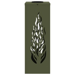 Lumière de chemin LED solaire 2 pcs Vert olive 550061550061