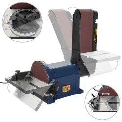 Ponceuse à disque et à bande électrique 500 W 200 mm 550092550092