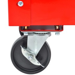 Chariot à outils Rouge 70.5 x 37 x 71 cm Acier 550105550105