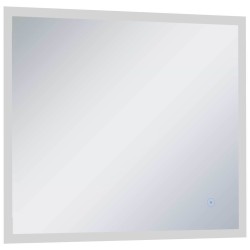 Miroir mural à LED de salle de bain et capteur tactile 60x50 cm 550112550112